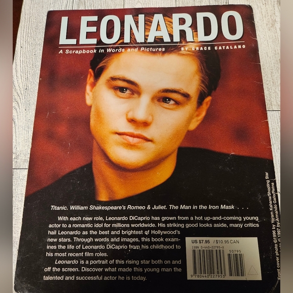 Leonardo DiCaprio Books | Set of 3 | Vintage | 90s | Collectible | - Picture 12 of 15